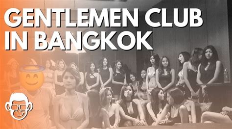 bangkok sex bar|My First Time At A Gentlemen Club In Bangkok .